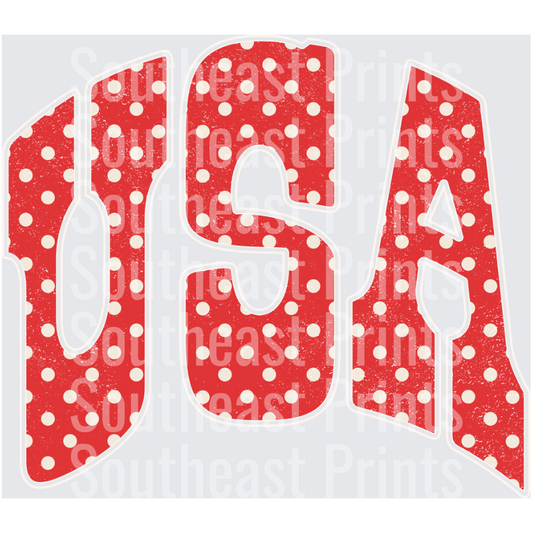 USA Polka Dots