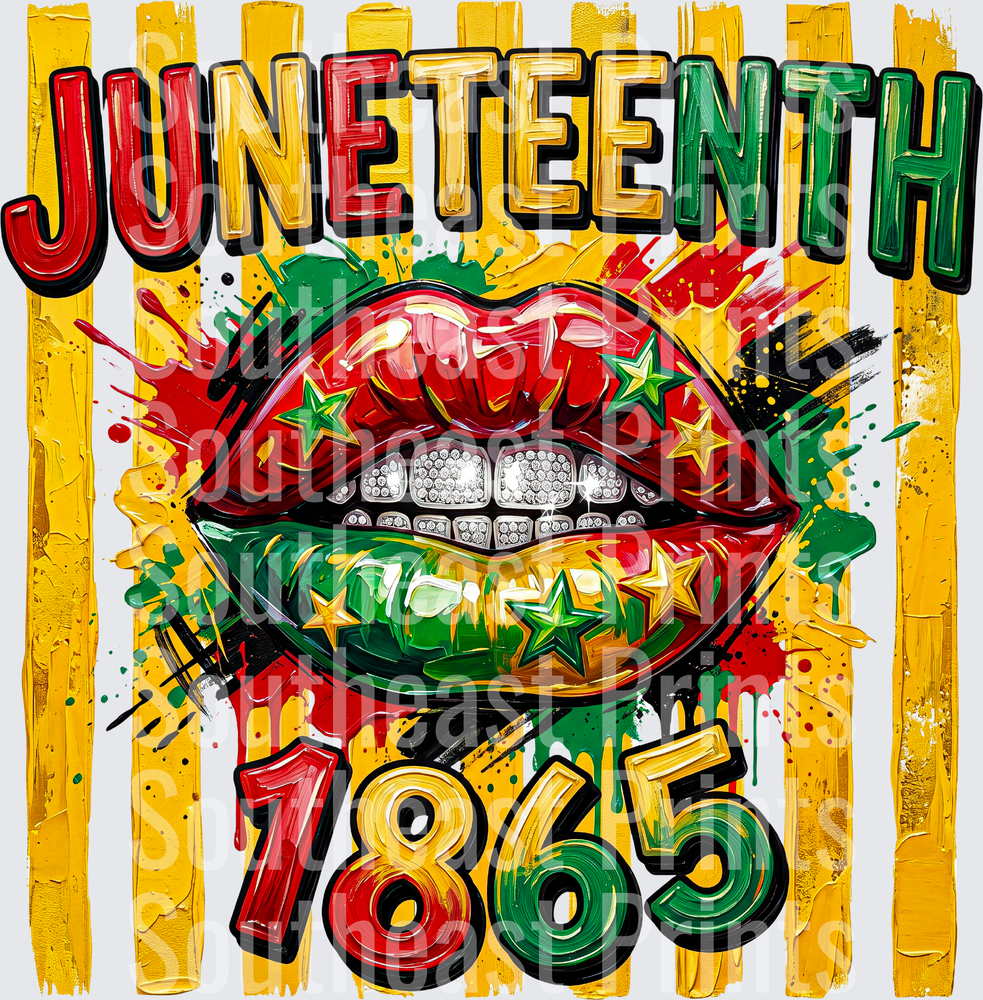 Juneteenth 1865 Lips