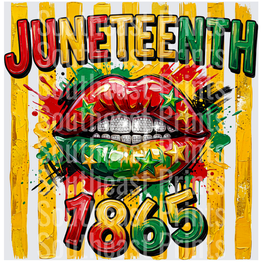 Juneteenth 1865 Lips