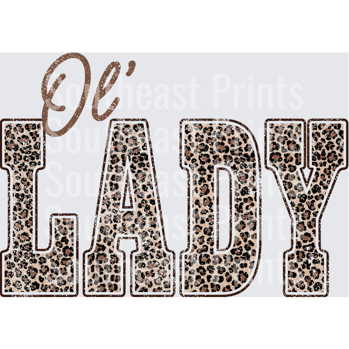 Ol Lady Leopard