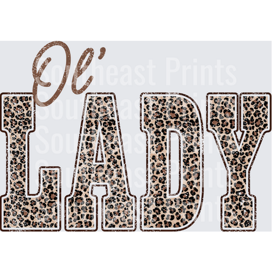 Ol Lady Leopard