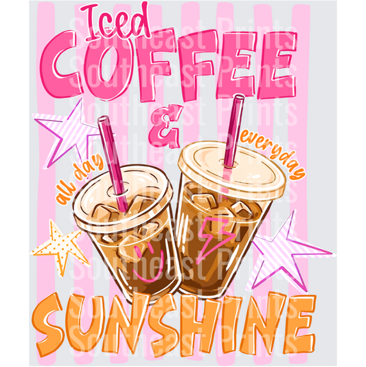 Iced Coffee Sunshine