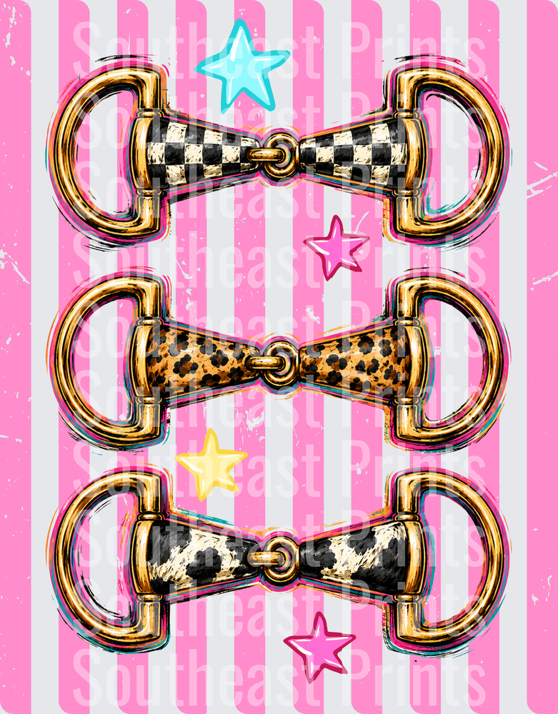 Western Snaffle Trio