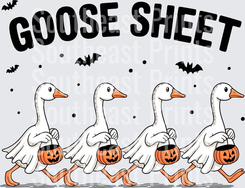 Goose Sheet Halloween