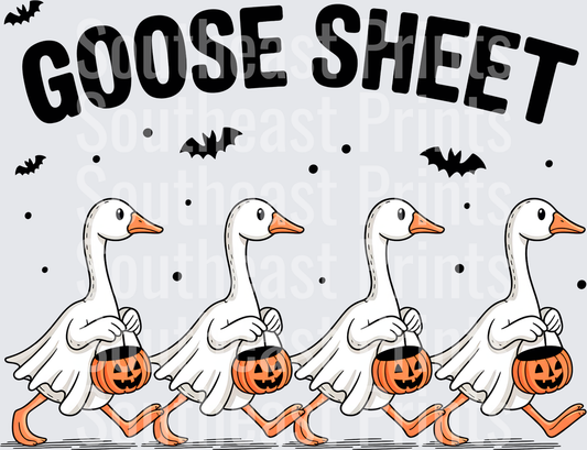Goose Sheet Halloween