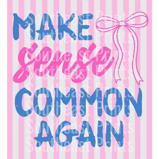 Make Sense Common