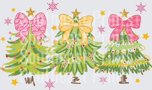 Festive Christmas Trees