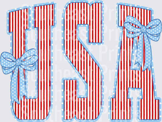USA Patriotic Letters