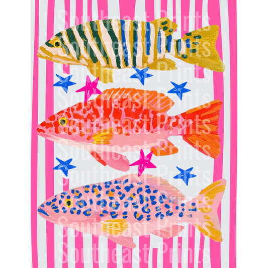 Colorful Patterned Fish