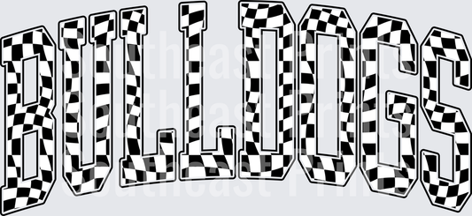 Checkered Bulldogs Arched