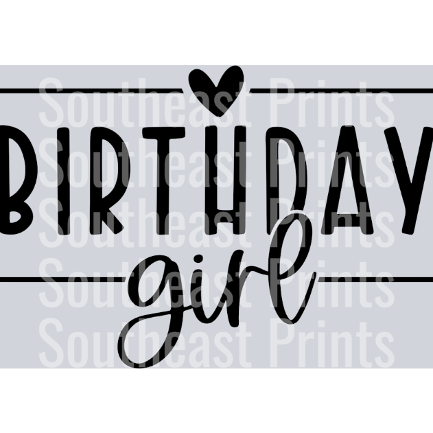Birthday Girl Rectangle