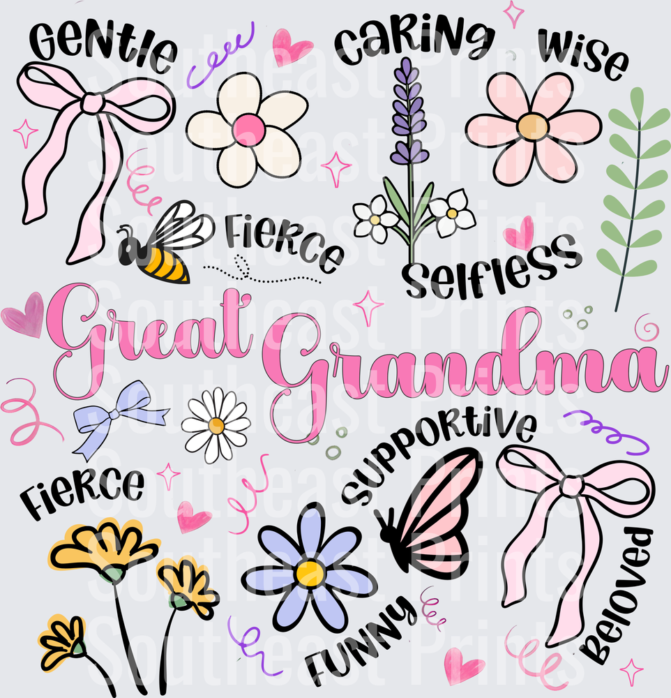 Great Grandma Floral