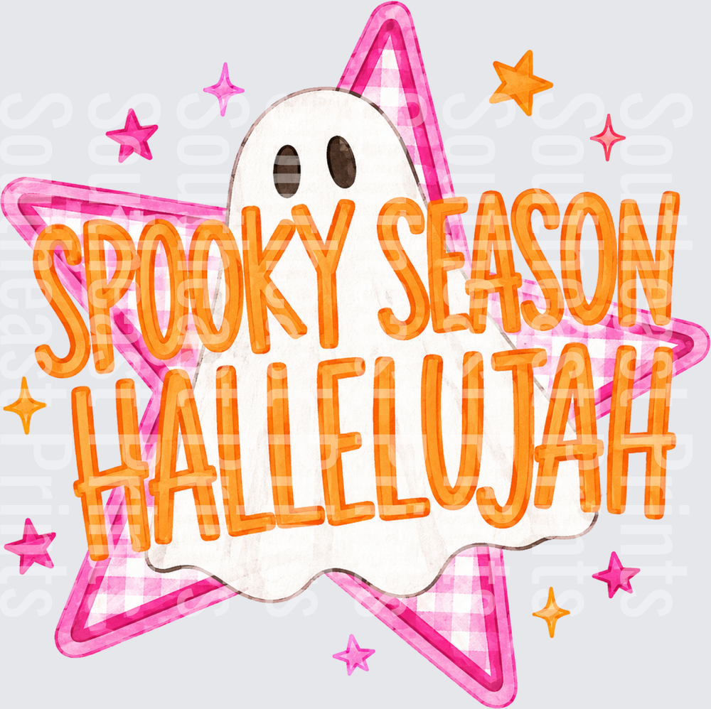 Spooky Season Hallelujah Ghost