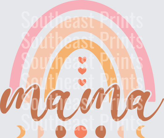 Mama Rainbow Hearts