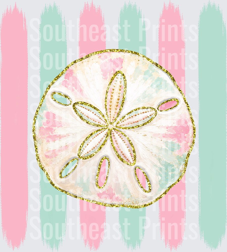 Glitter Sand Dollar