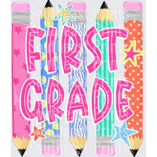 First Grade Pencils
