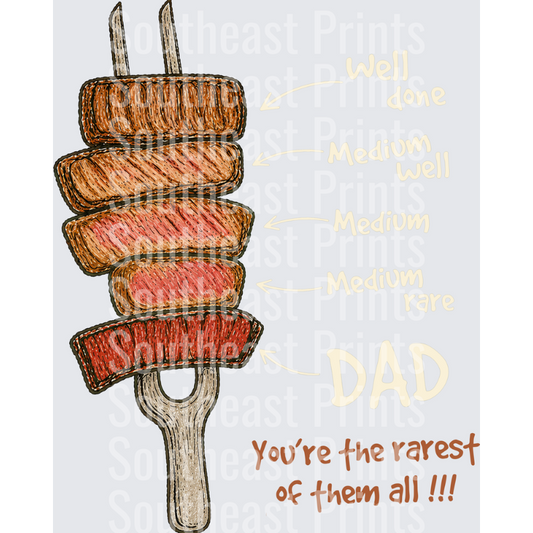Dad Steak Doneness