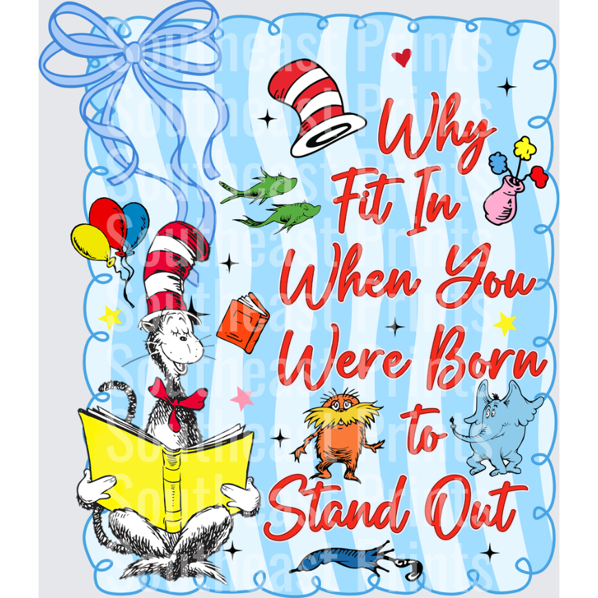 Dr. Seuss Stand Out