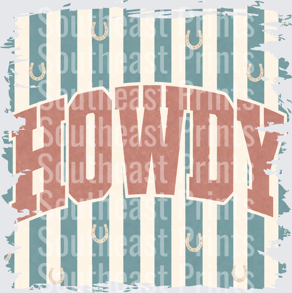 Howdy Western Stripes