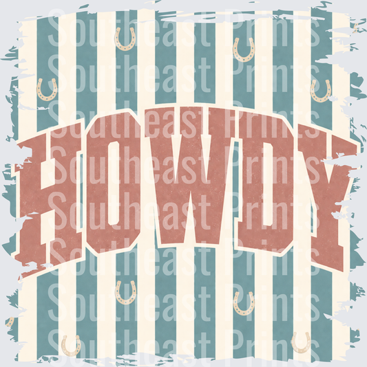 Howdy Western Stripes