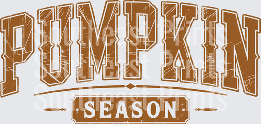 Pumpkin Season Typography