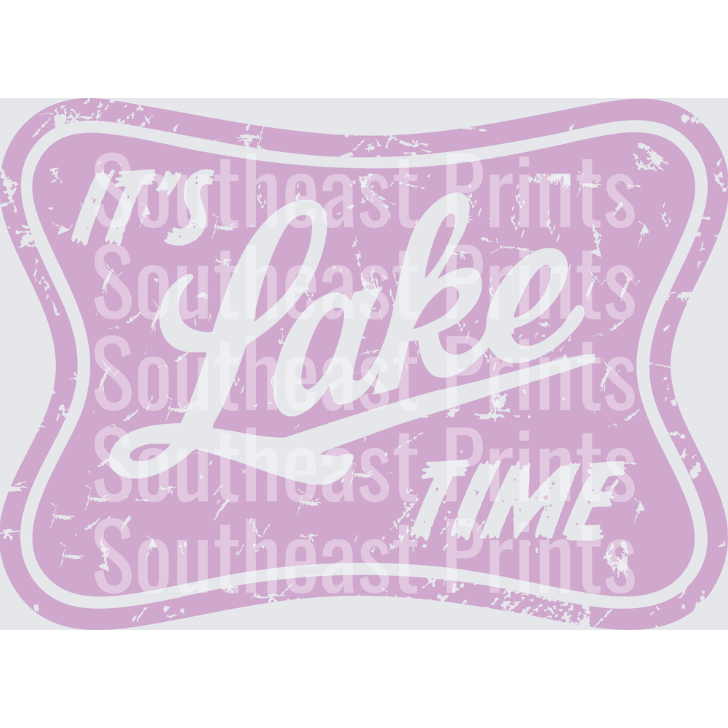 It's Lake Time Purple