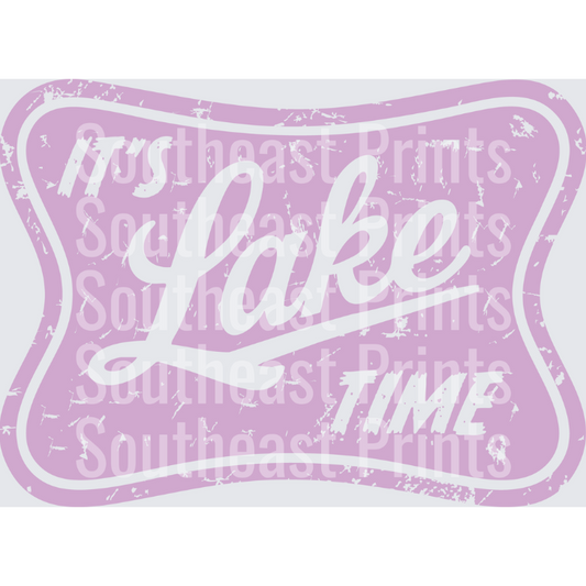 It's Lake Time Purple