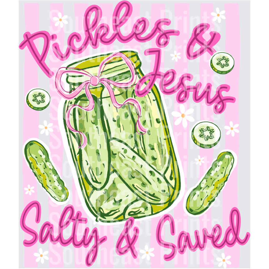 Pickles Jesus Salty Saved