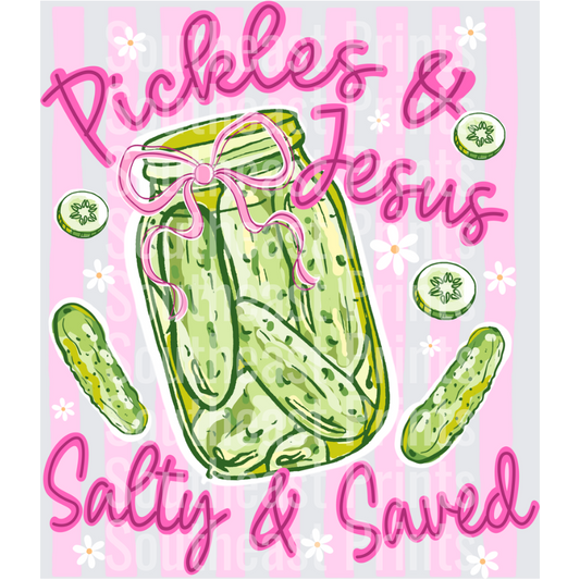 Pickles Jesus Salty Saved