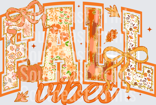 Fall Vibes Typography