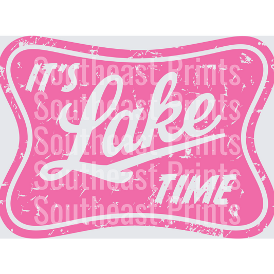 It's Lake Time Pink