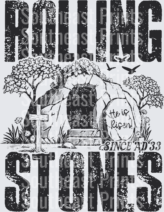 Rolling Stones He Is Risen Black