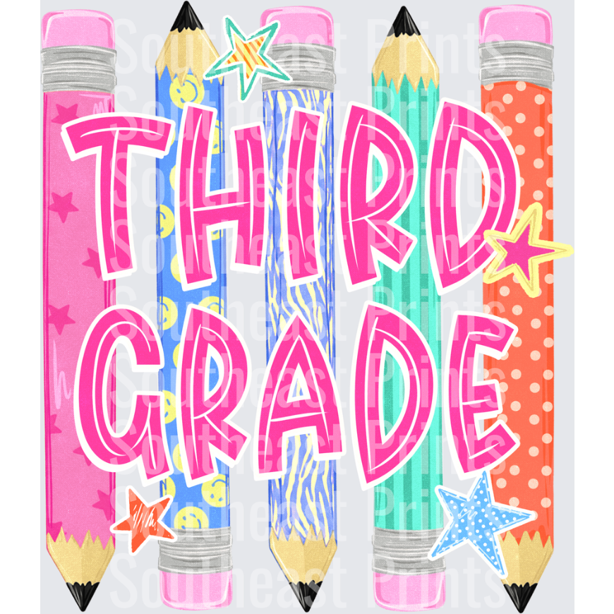 Third Grade Pencils