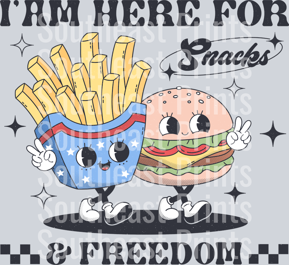 Burger and Fries