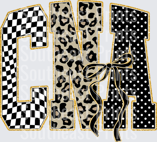 CNA Leopard Patchwork