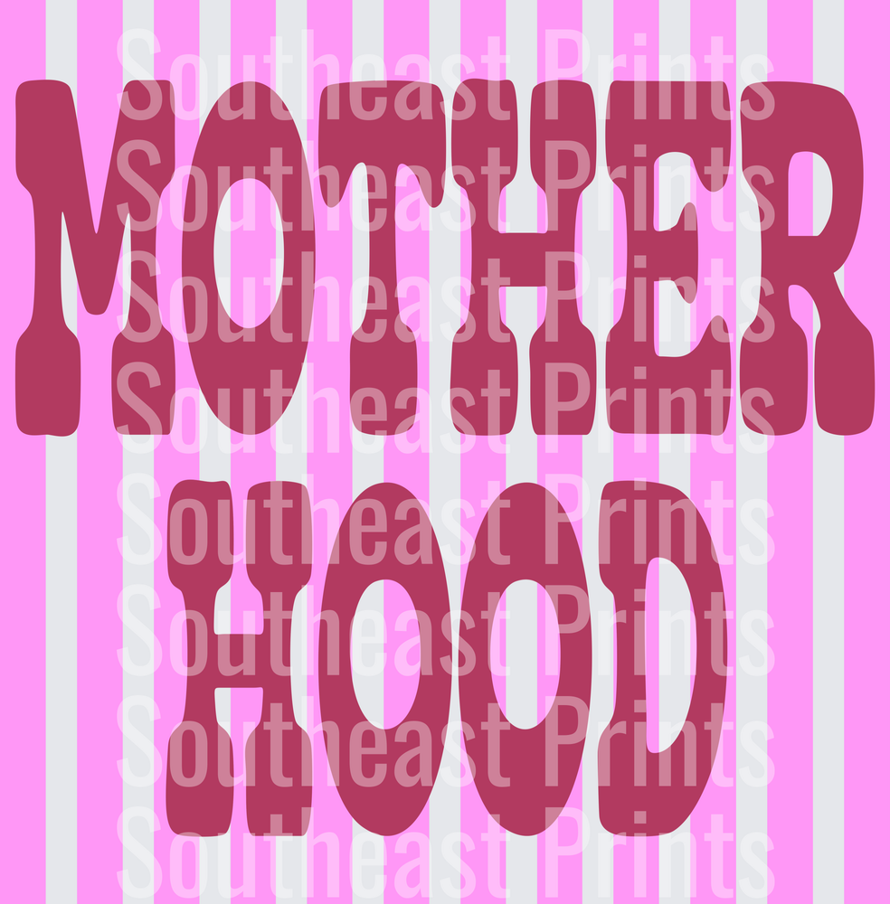 Motherhood Bold Typography
