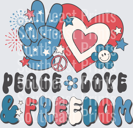 Peace Love Freedom