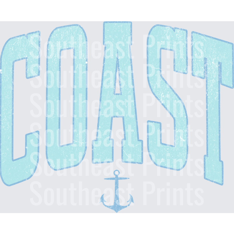 Distressed Coast Anchor