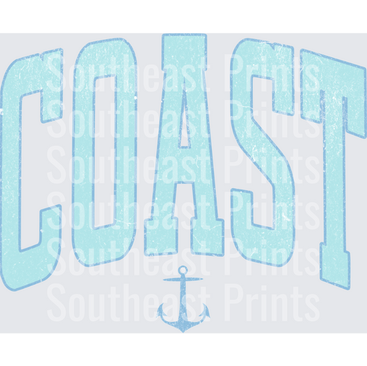 Distressed Coast Anchor