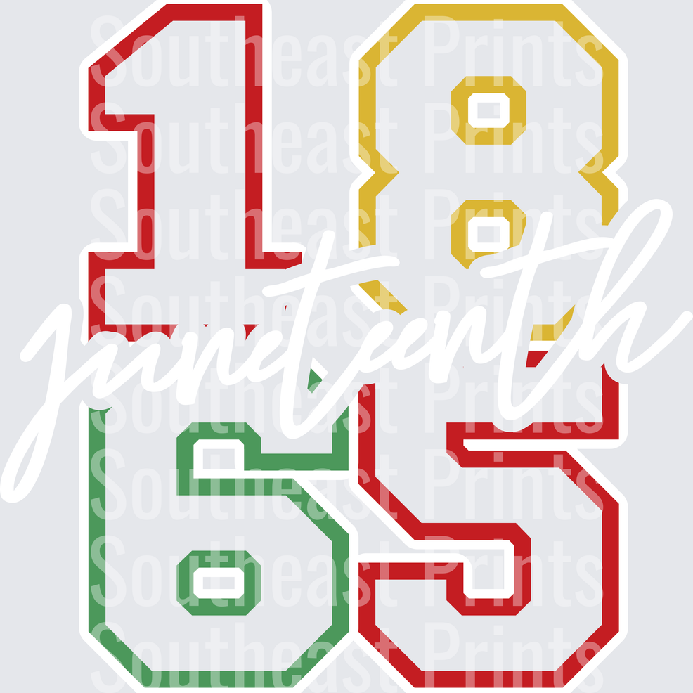 Vintage 1965 Numbers