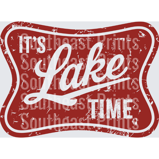 It's Lake Time Red