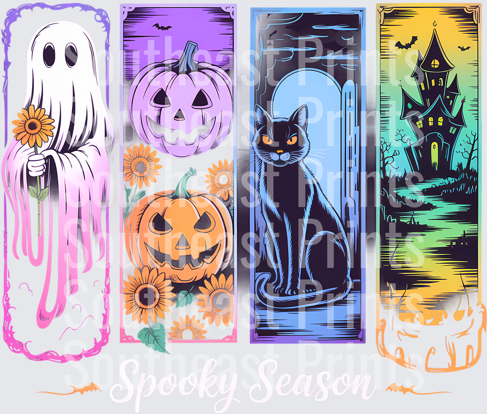 Halloween Spooky Bookmarks
