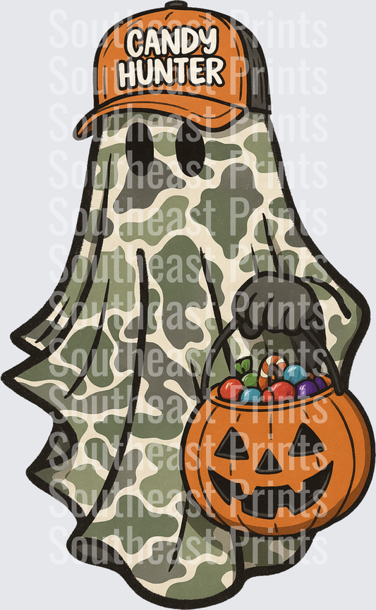 Camo Ghost Candy Hunter