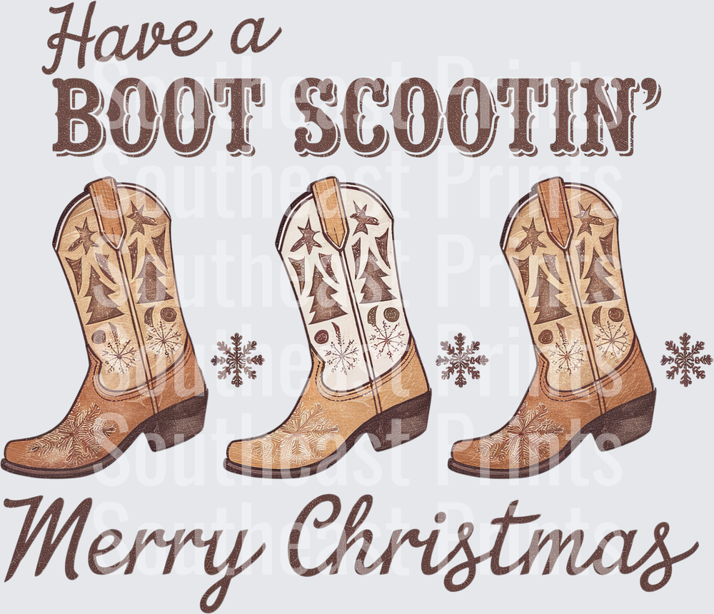 Boot Scootin Christmas