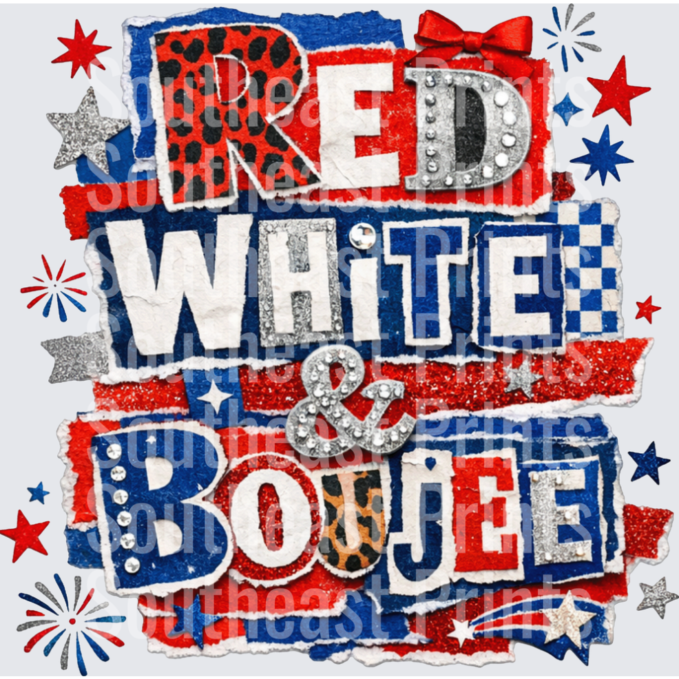 Red White Boujee