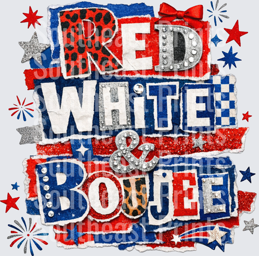 Red White Boujee