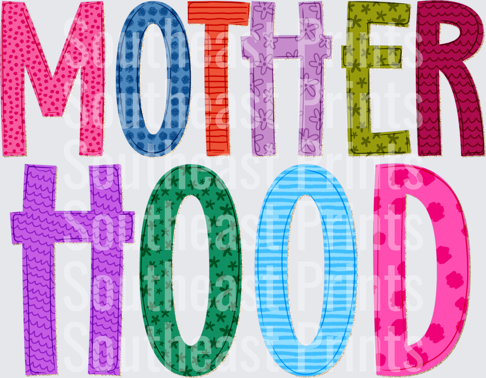 Colorful Patterned Motherhood
