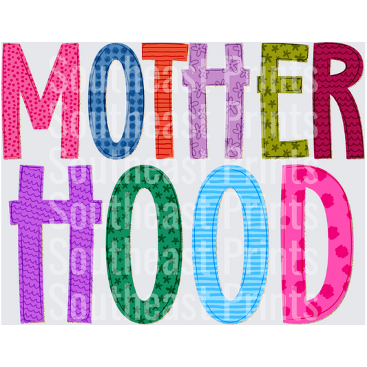 Colorful Patterned Motherhood