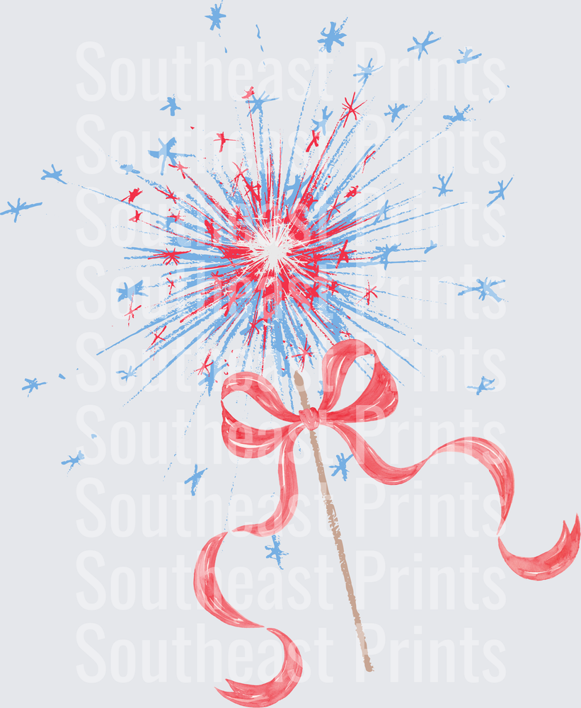 Patriotic Sparkler Fireworks