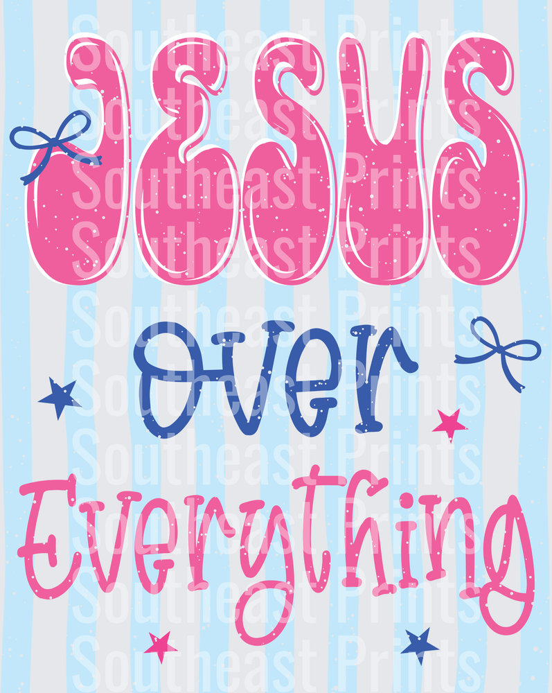 jesus over everything